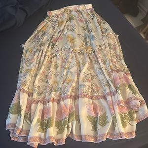 Spell Wild Bloom Maxi Skirt